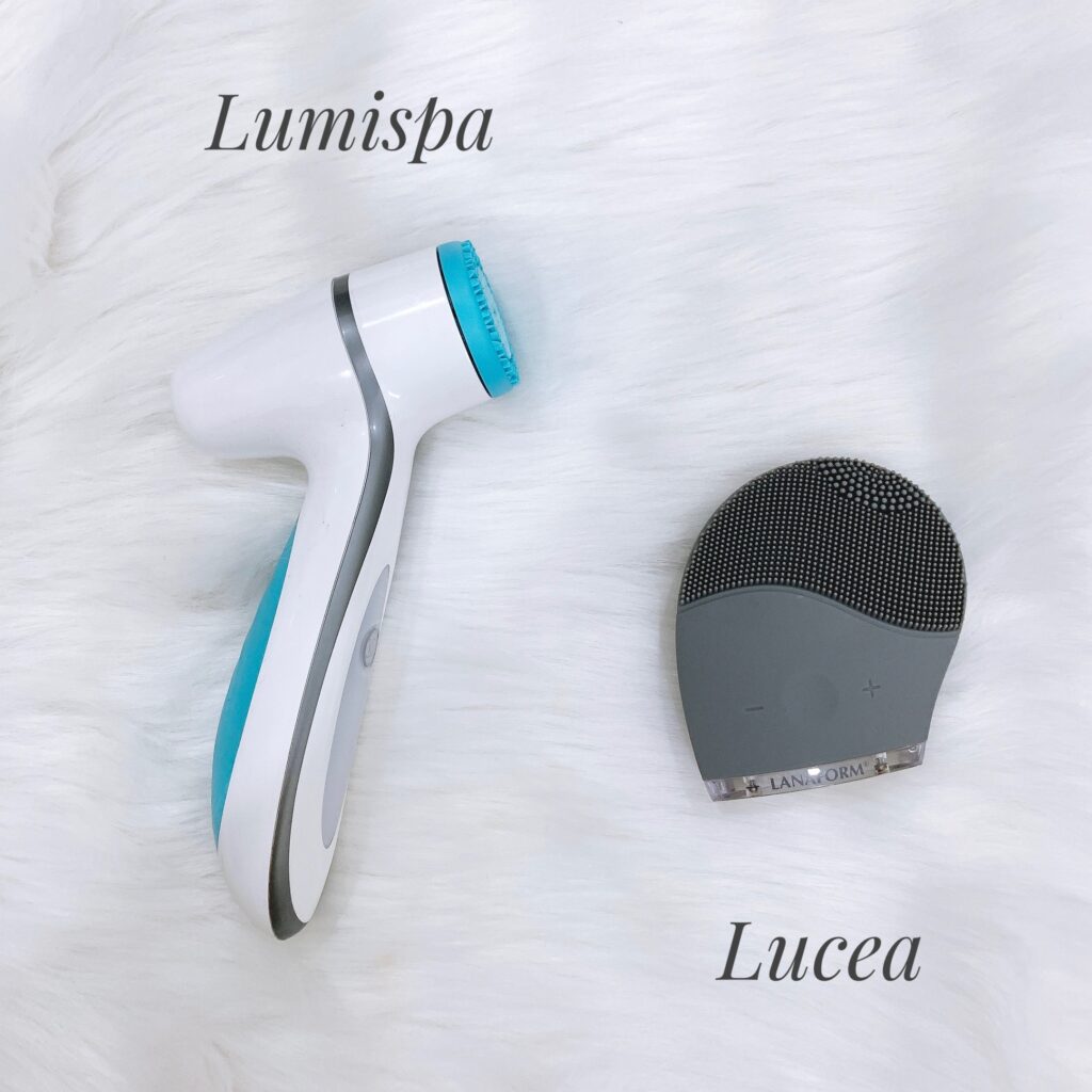 So sánh máy rửa mặt LumiSpa của Nu Skin và Lucea của Lanaform